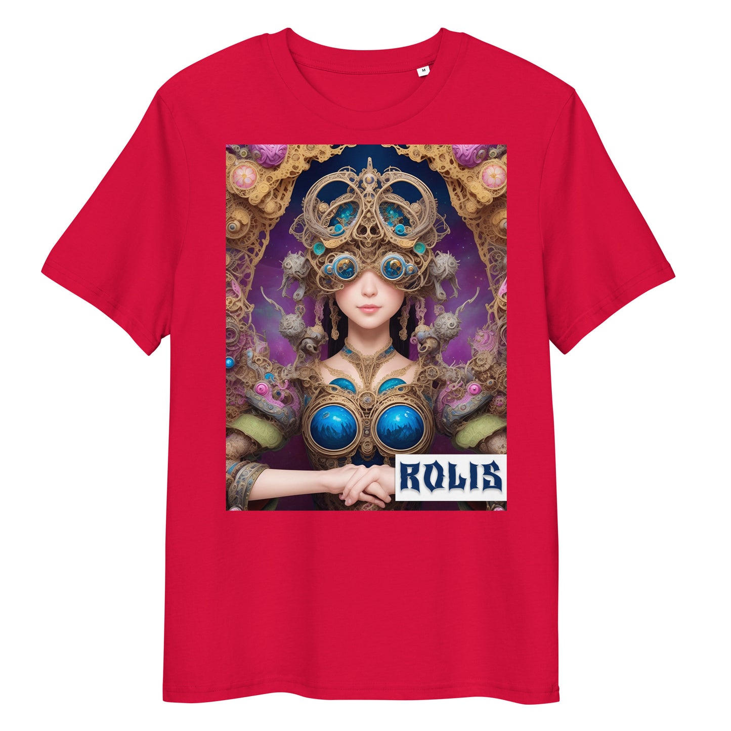 T-shirt unisex in cotone biologico. Collezione - ROLIS, Design - ANDRBEL STUDIO