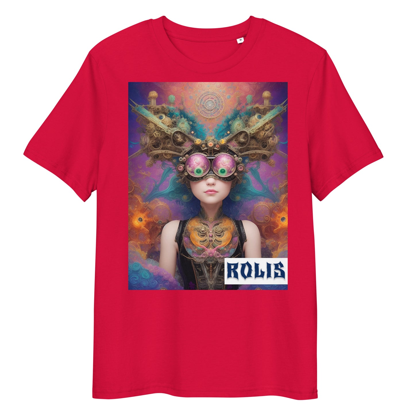 T-shirt unisex in cotone biologico. Collezione - ROLIS, Design - ANDRBEL STUDIO