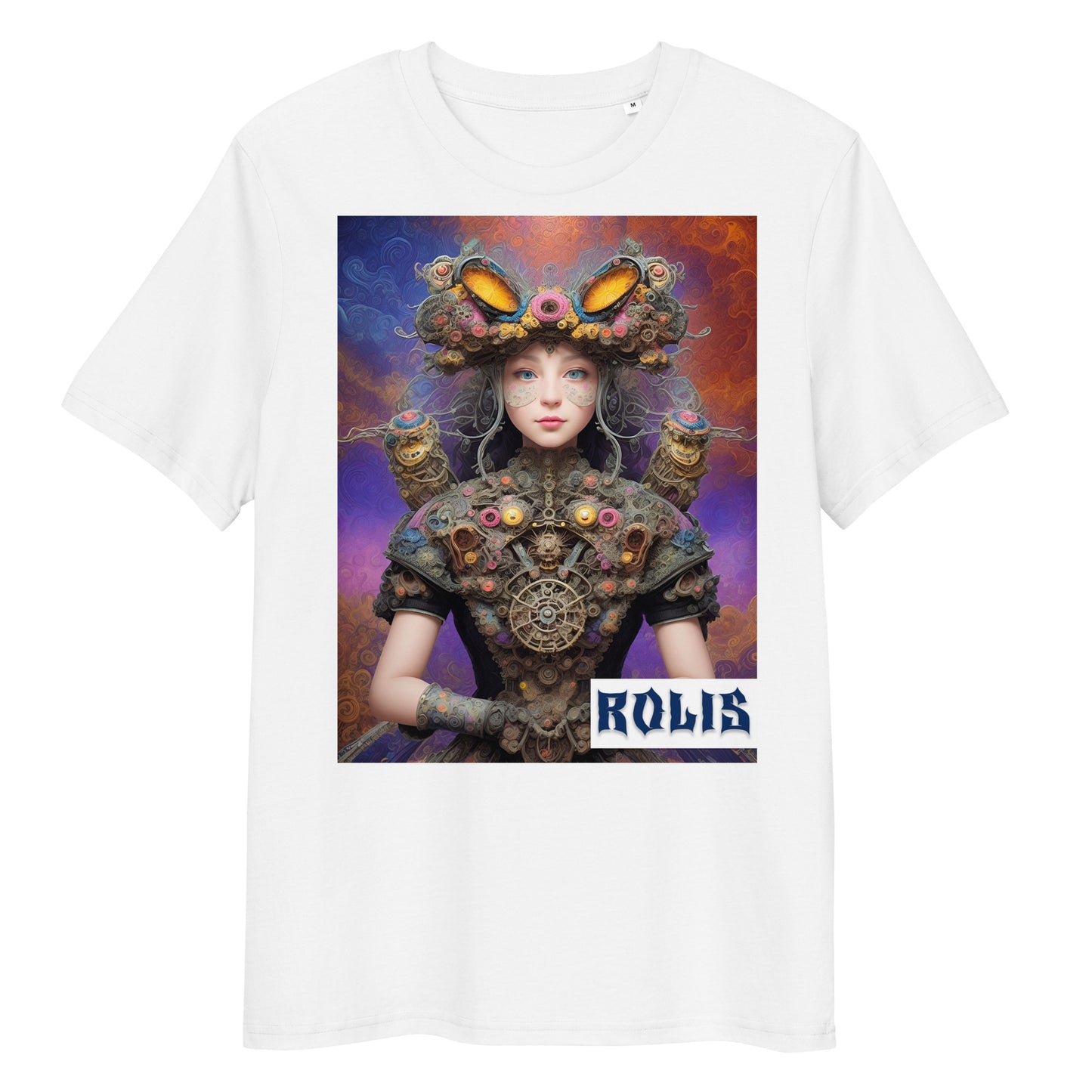 T-shirt unisex in cotone biologico. Collezione - ROLIS, Design - ANDRBEL STUDIO