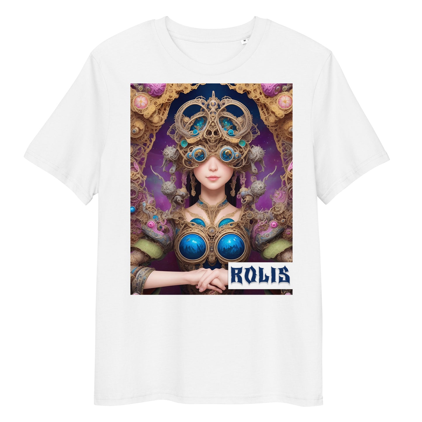 T-shirt unisex in cotone biologico. Collezione - ROLIS, Design - ANDRBEL STUDIO
