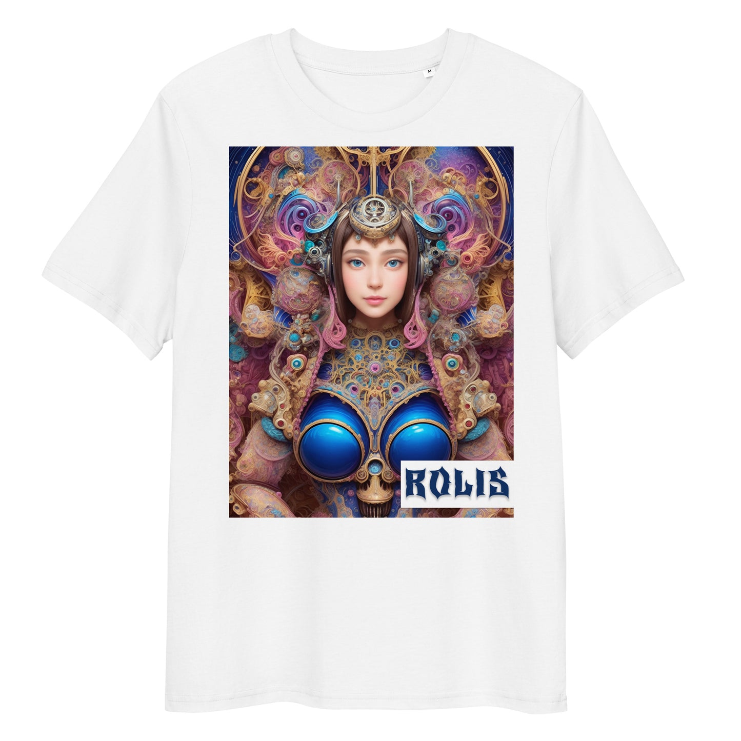 T-shirt unisex in cotone biologico. Collezione - ROLIS, Design - ANDRBEL STUDIO