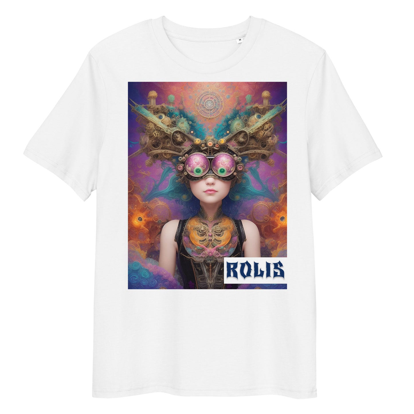 T-shirt unisex in cotone biologico. Collezione - ROLIS, Design - ANDRBEL STUDIO