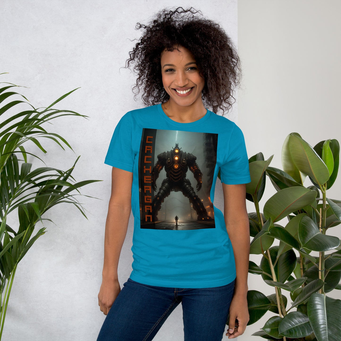 T-shirt unisex. Collezione - Cachergan, Design - ANDRBEL STUDIO