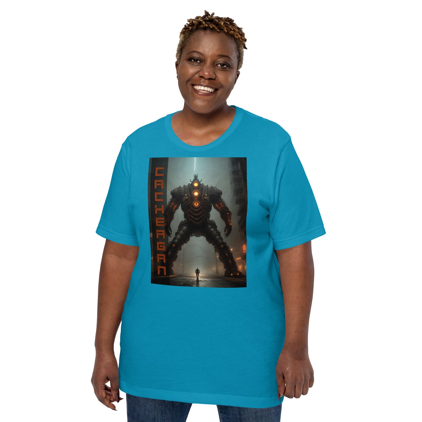 Unisex t-shirt. Collection - Cachergan, Design - ANDRBEL STUDIO