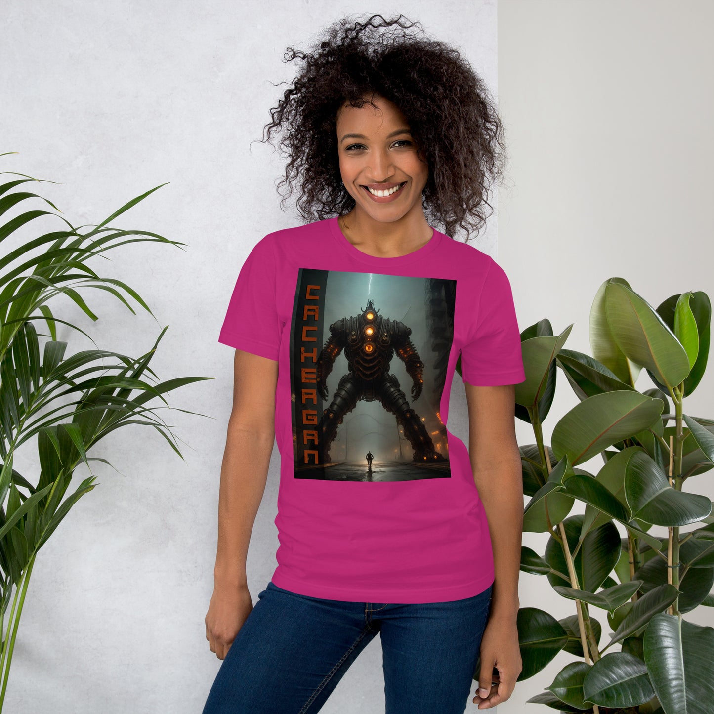 T-shirt unisex. Collezione - Cachergan, Design - ANDRBEL STUDIO