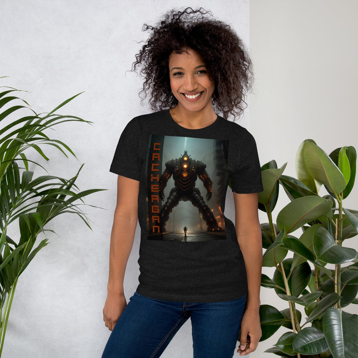 T-shirt unisex. Collezione - Cachergan, Design - ANDRBEL STUDIO