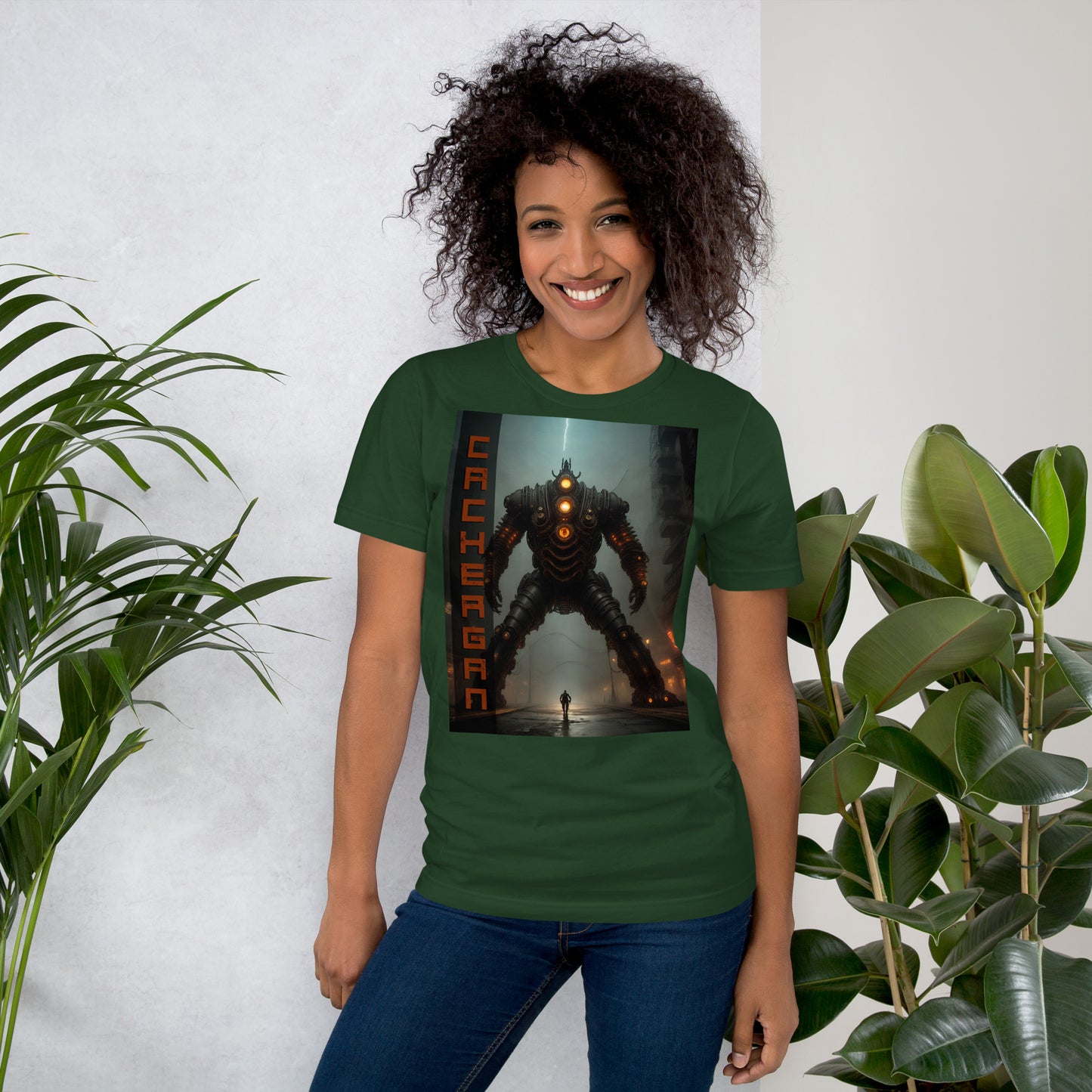 T-shirt unisex. Collezione - Cachergan, Design - ANDRBEL STUDIO