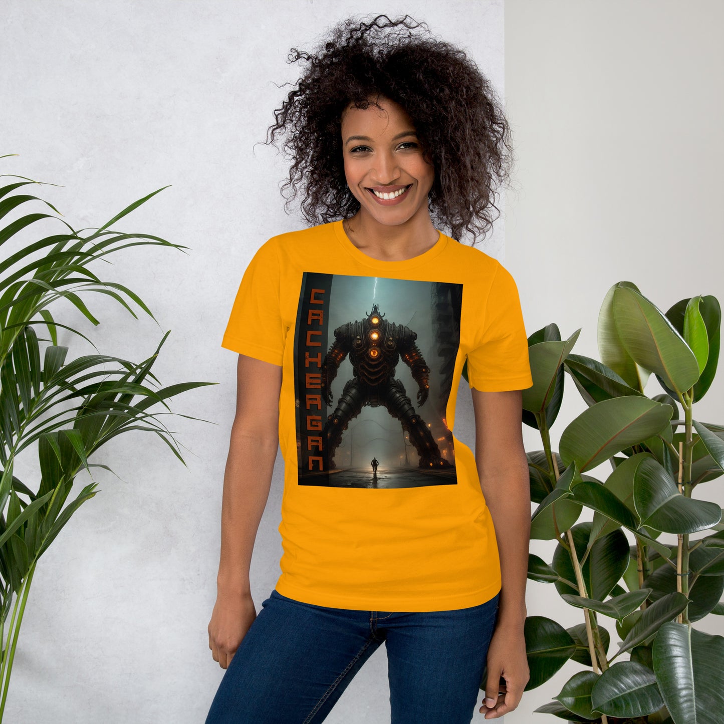 T-shirt unisex. Collezione - Cachergan, Design - ANDRBEL STUDIO