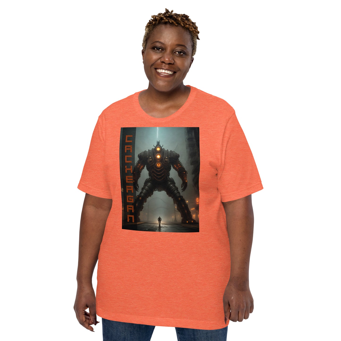 Unisex t-shirt. Collection - Cachergan, Design - ANDRBEL STUDIO