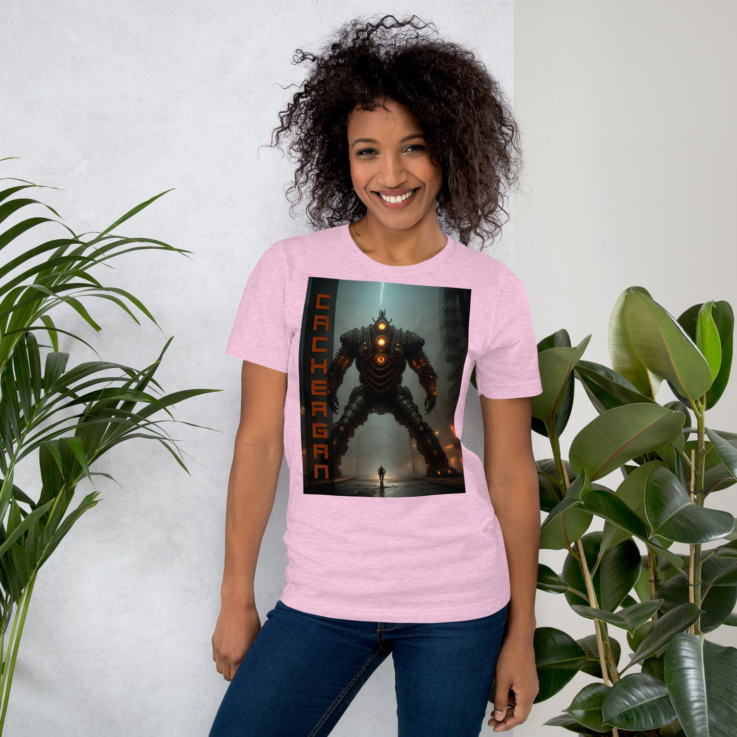 T-shirt unisex. Collezione - Cachergan, Design - ANDRBEL STUDIO