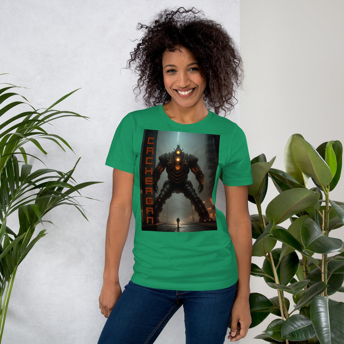 T-shirt unisex. Collezione - Cachergan, Design - ANDRBEL STUDIO