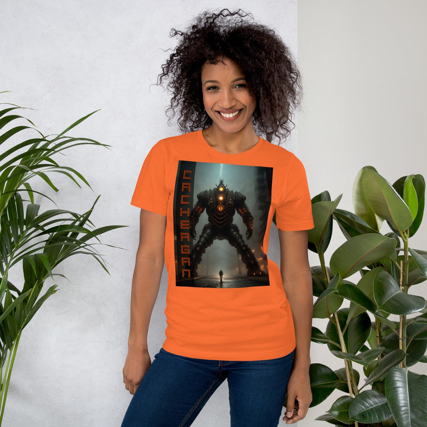 T-shirt unisex. Collezione - Cachergan, Design - ANDRBEL STUDIO