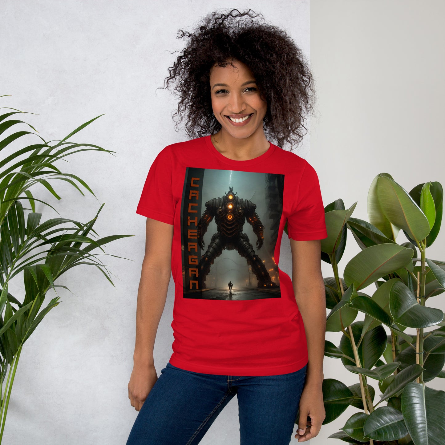 T-shirt unisex. Collezione - Cachergan, Design - ANDRBEL STUDIO