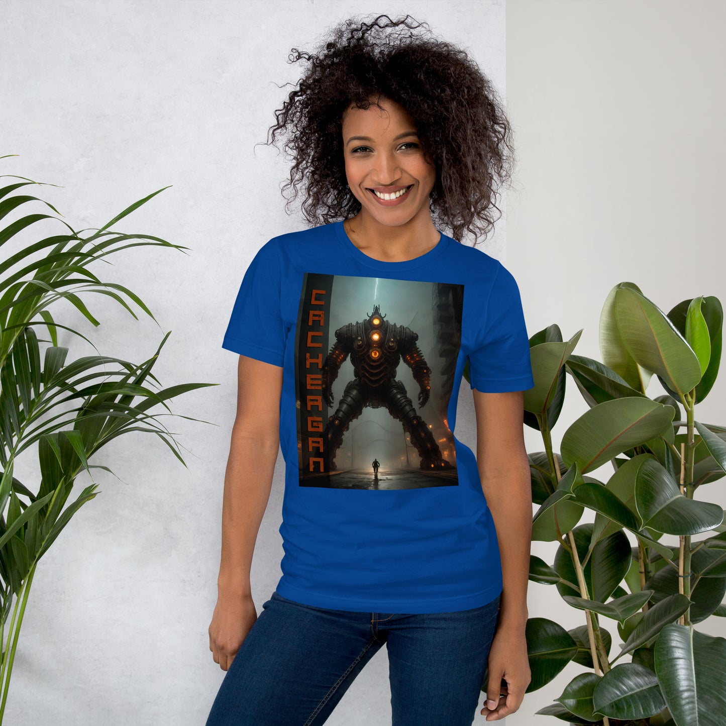 T-shirt unisex. Collezione - Cachergan, Design - ANDRBEL STUDIO
