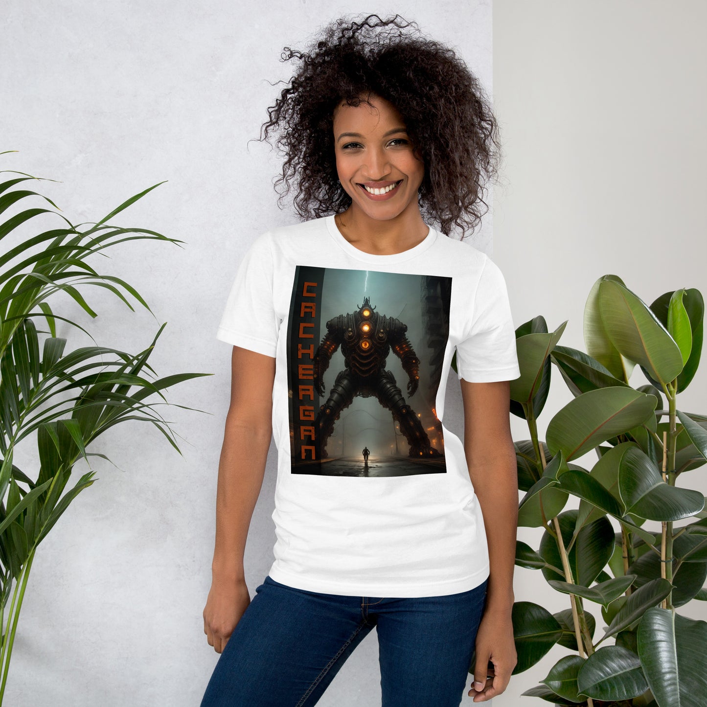 T-shirt unisex. Collezione - Cachergan, Design - ANDRBEL STUDIO