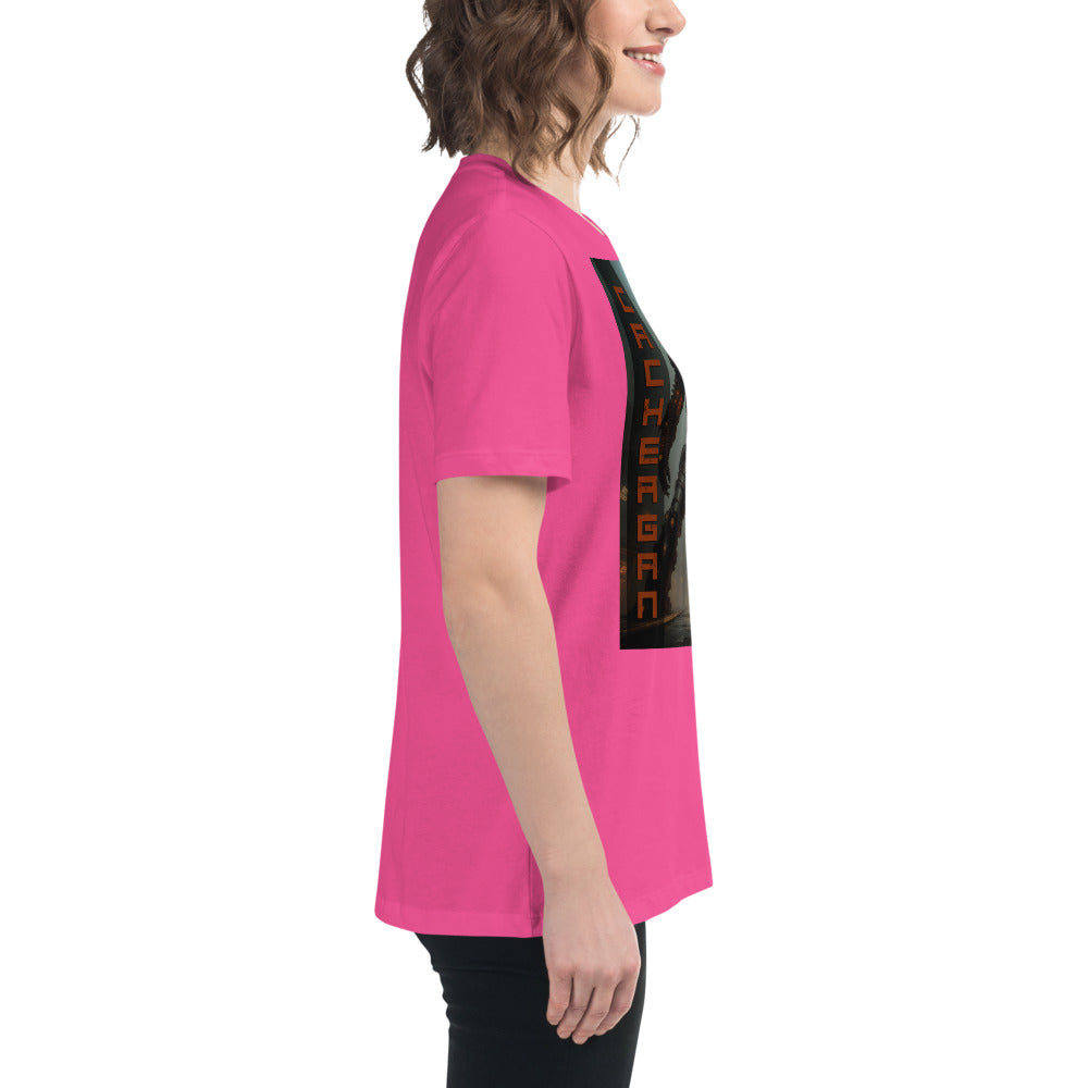 Women's Relaxed T-Shirt. Collection - Cachergan, Design - ANDRBEL STUDIO