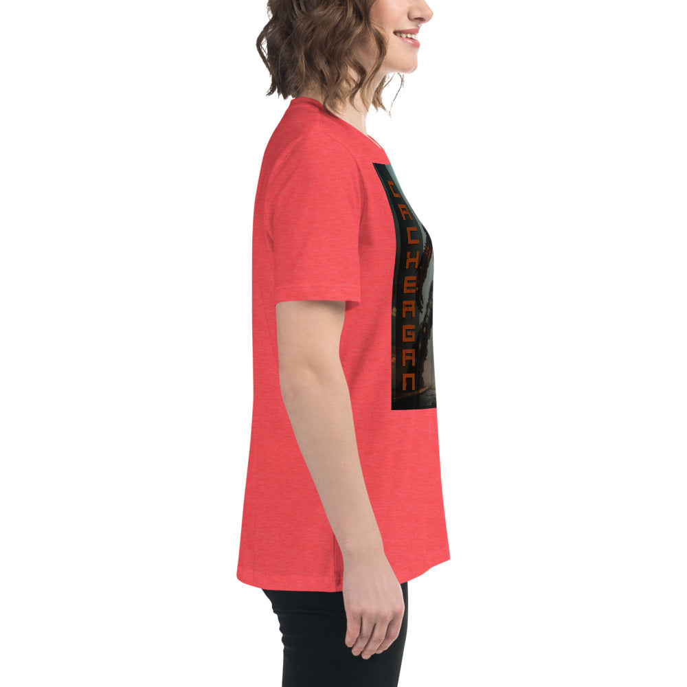 Women's Relaxed T-Shirt. Collection - Cachergan, Design - ANDRBEL STUDIO