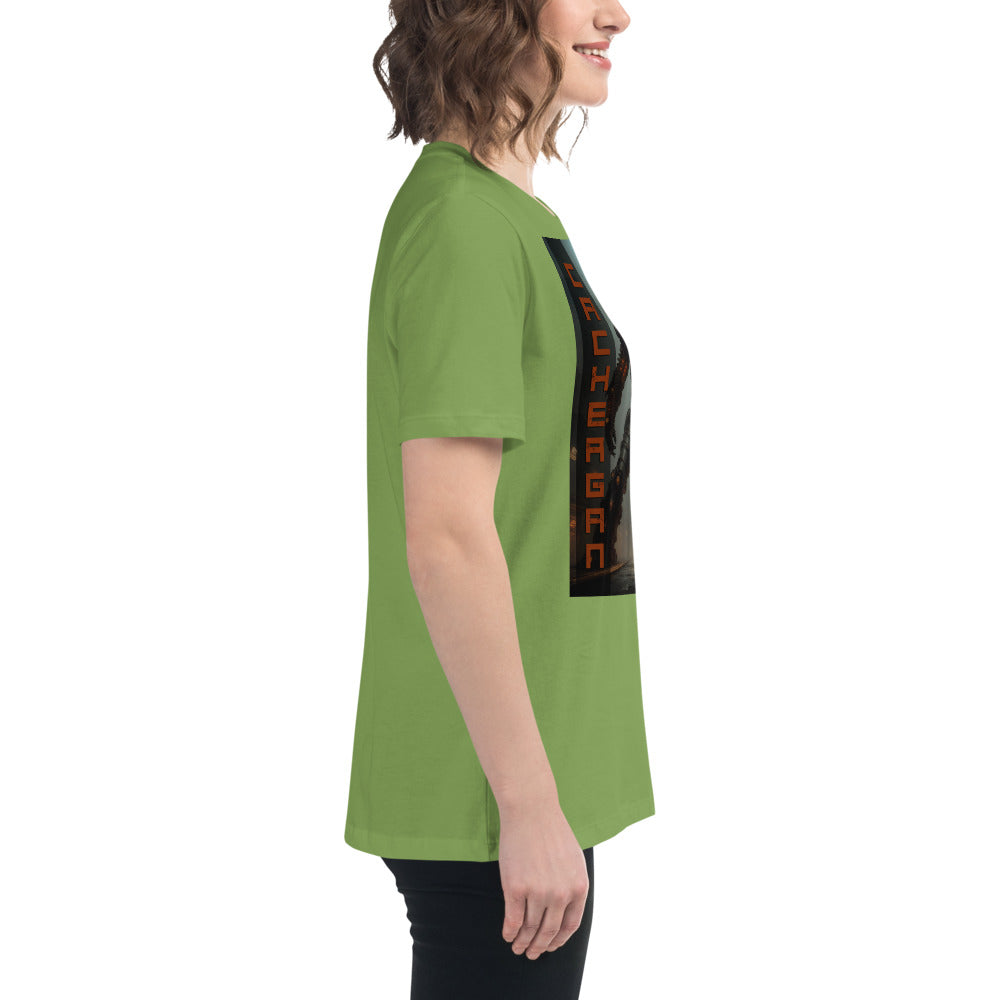 Women's Relaxed T-Shirt. Collection - Cachergan, Design - ANDRBEL STUDIO