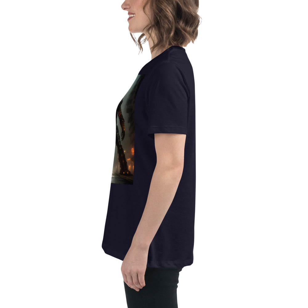 Women's Relaxed T-Shirt. Collection - Cachergan, Design - ANDRBEL STUDIO