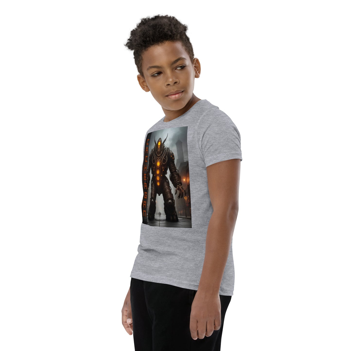 T-shirt a maniche corte per ragazzi. Collezione - Cachergan, Design - ANDRBEL STUDIO