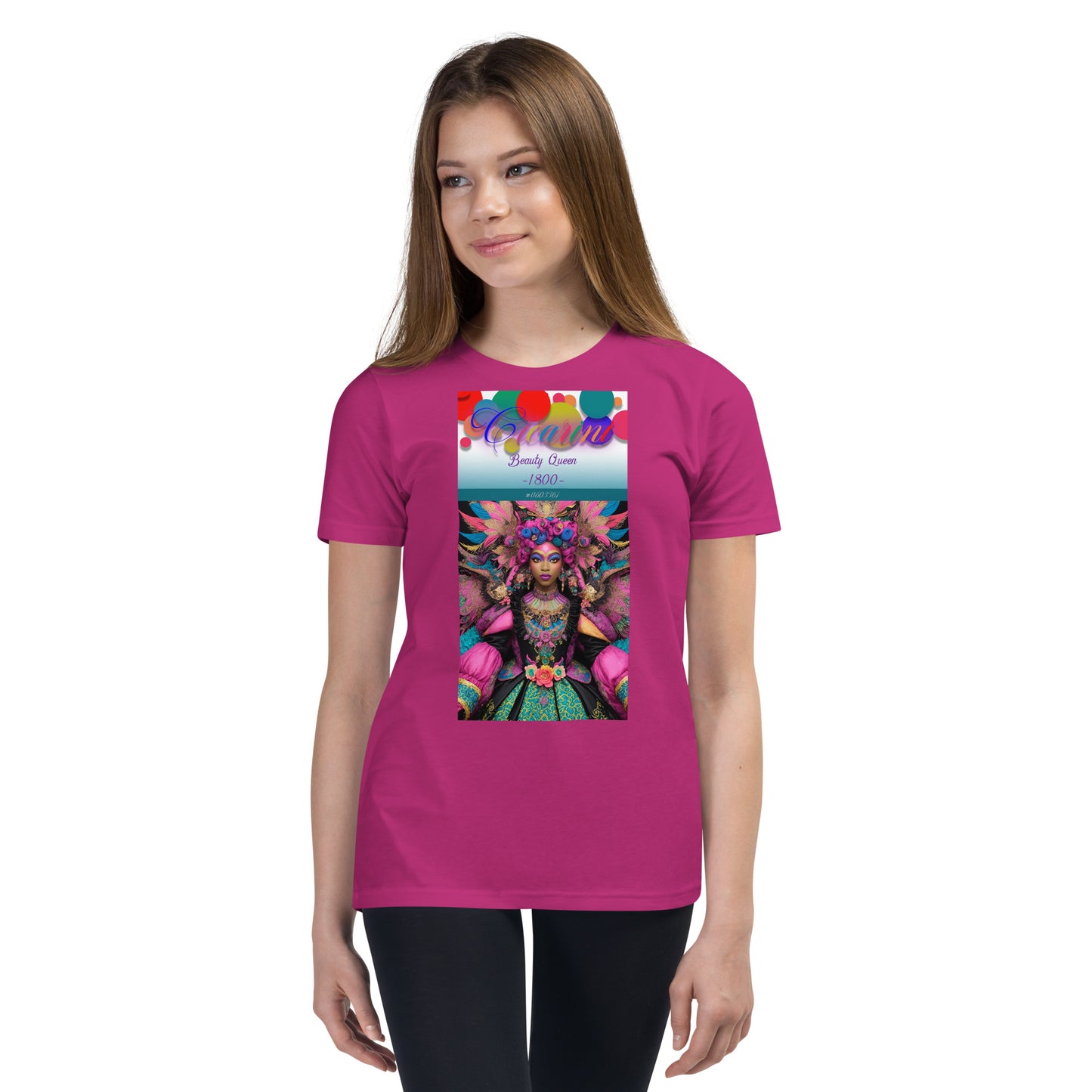 Youth Short Sleeve T-Shirt. Collection - Cicarini, Design - ANDRBEL STUDIO