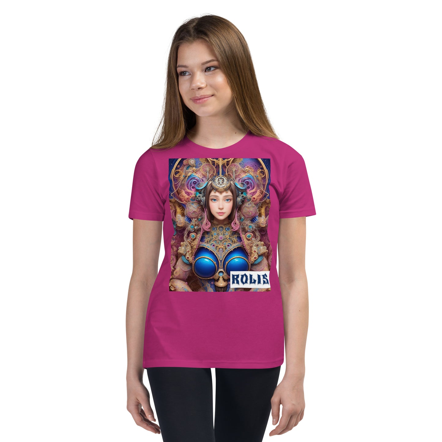 Youth Short Sleeve T-Shirt. Collection - ROLIS, Design - ANDRBEL STUDIO
