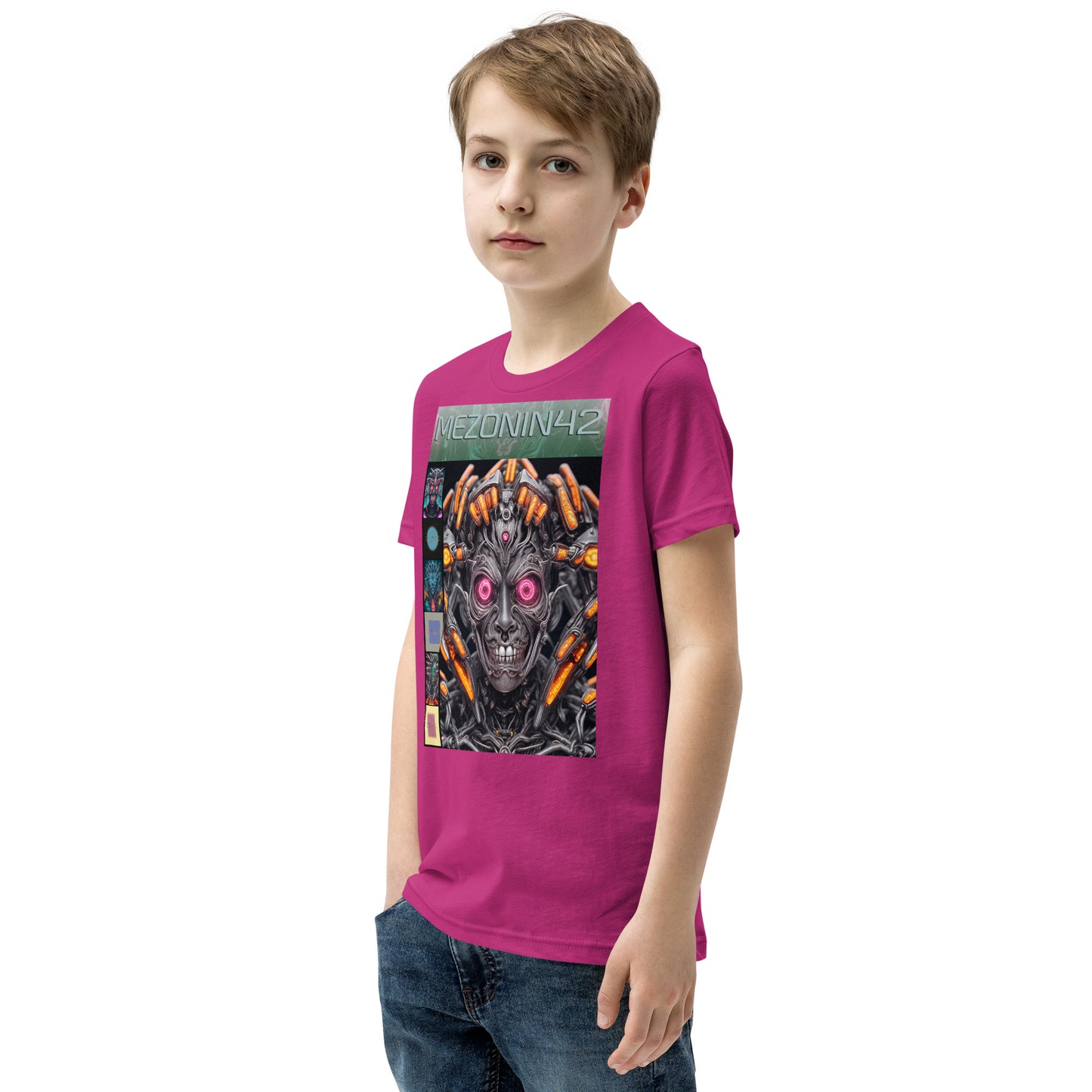 Youth Short Sleeve T-Shirt. Collection - MEZONIN 42, Design - ANDRBEL STUDIO