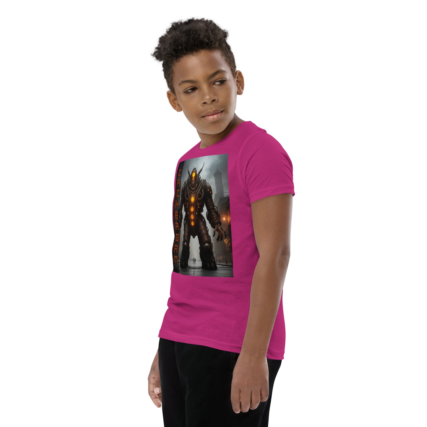 T-shirt a maniche corte per ragazzi. Collezione - Cachergan, Design - ANDRBEL STUDIO