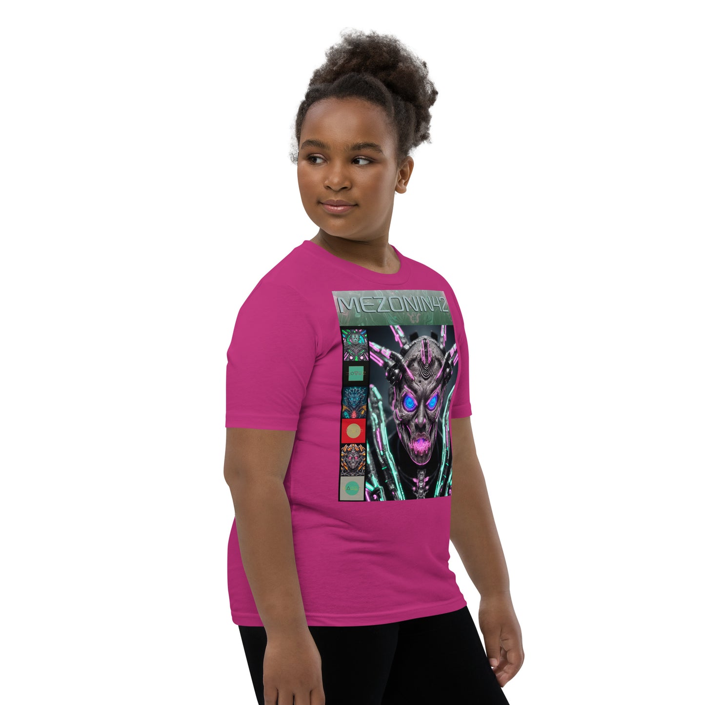 Youth Short Sleeve T-Shirt. Collection - MEZONIN 42, Design - ANDRBEL STUDIO