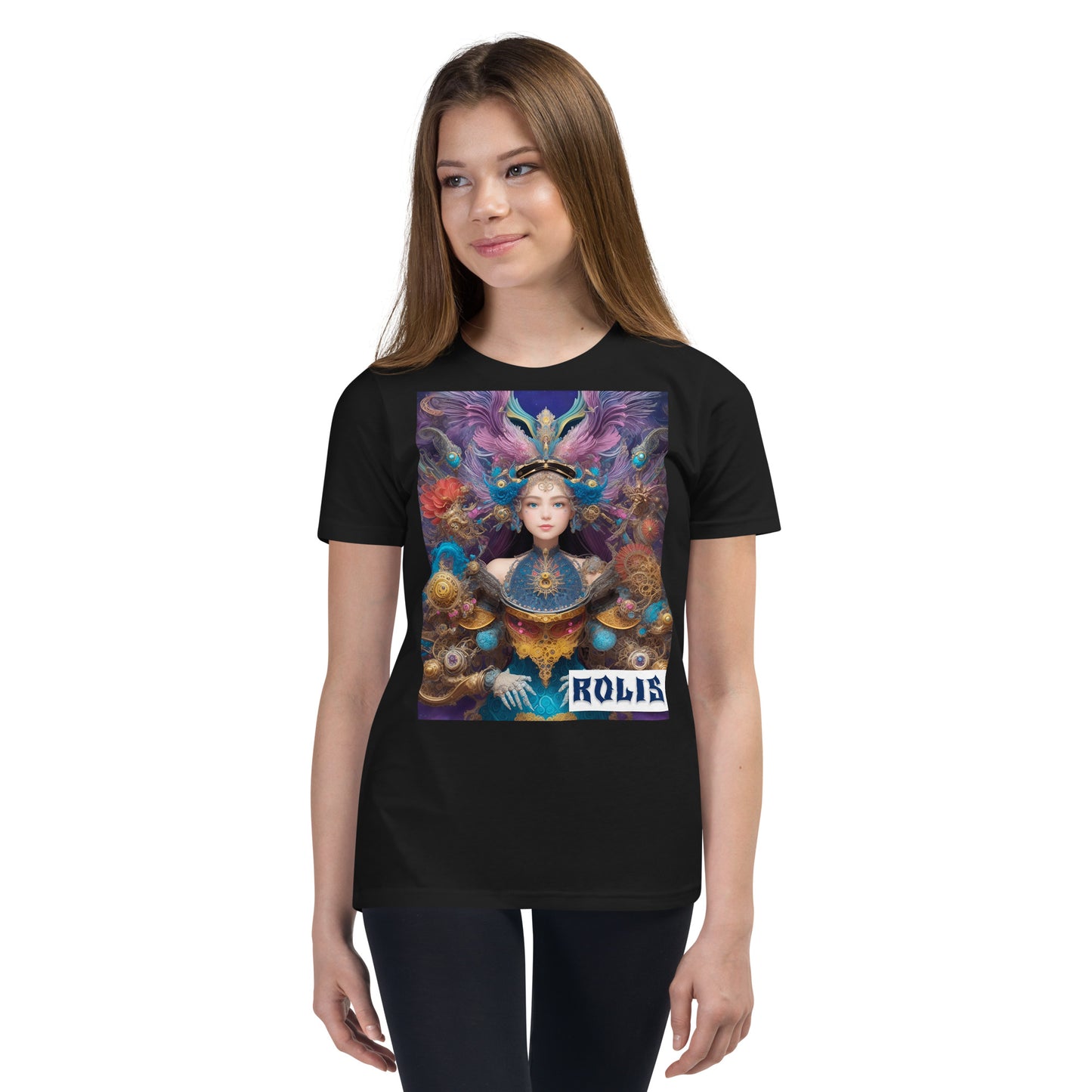 Youth Short Sleeve T-Shirt. Collection - ROLIS, Design - ANDRBEL STUDIO