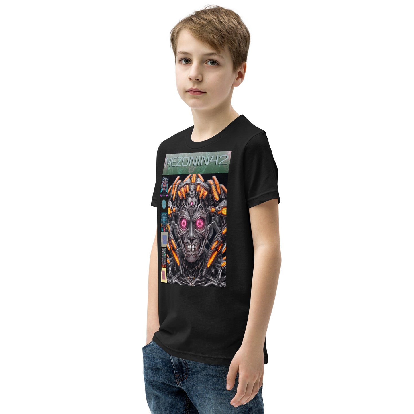 Youth Short Sleeve T-Shirt. Collection - MEZONIN 42, Design - ANDRBEL STUDIO