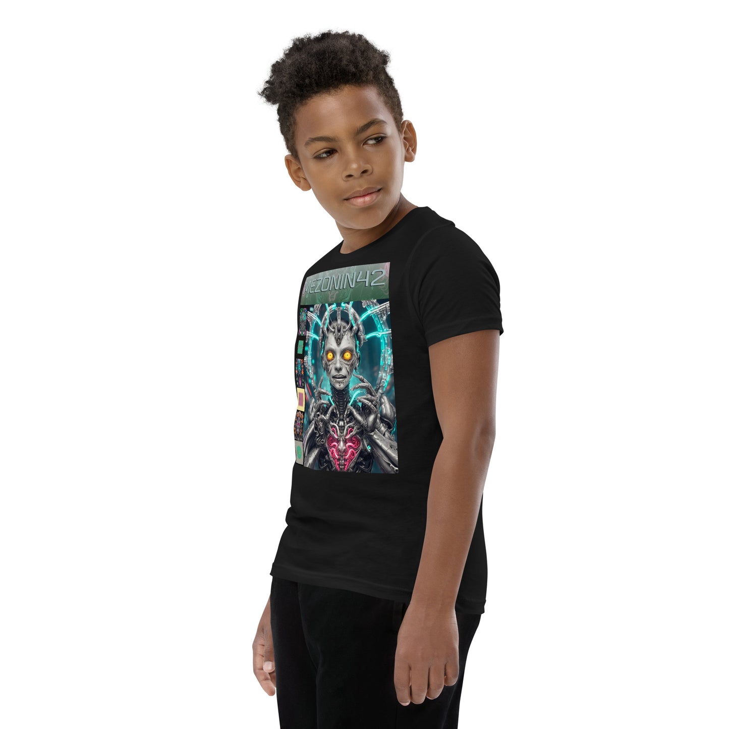 Youth Short Sleeve T-Shirt. Collection - MEZONIN 42, Design - ANDRBEL STUDIO