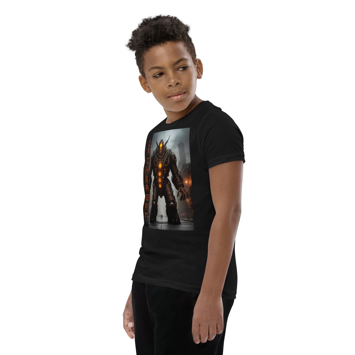 T-shirt a maniche corte per ragazzi. Collezione - Cachergan, Design - ANDRBEL STUDIO