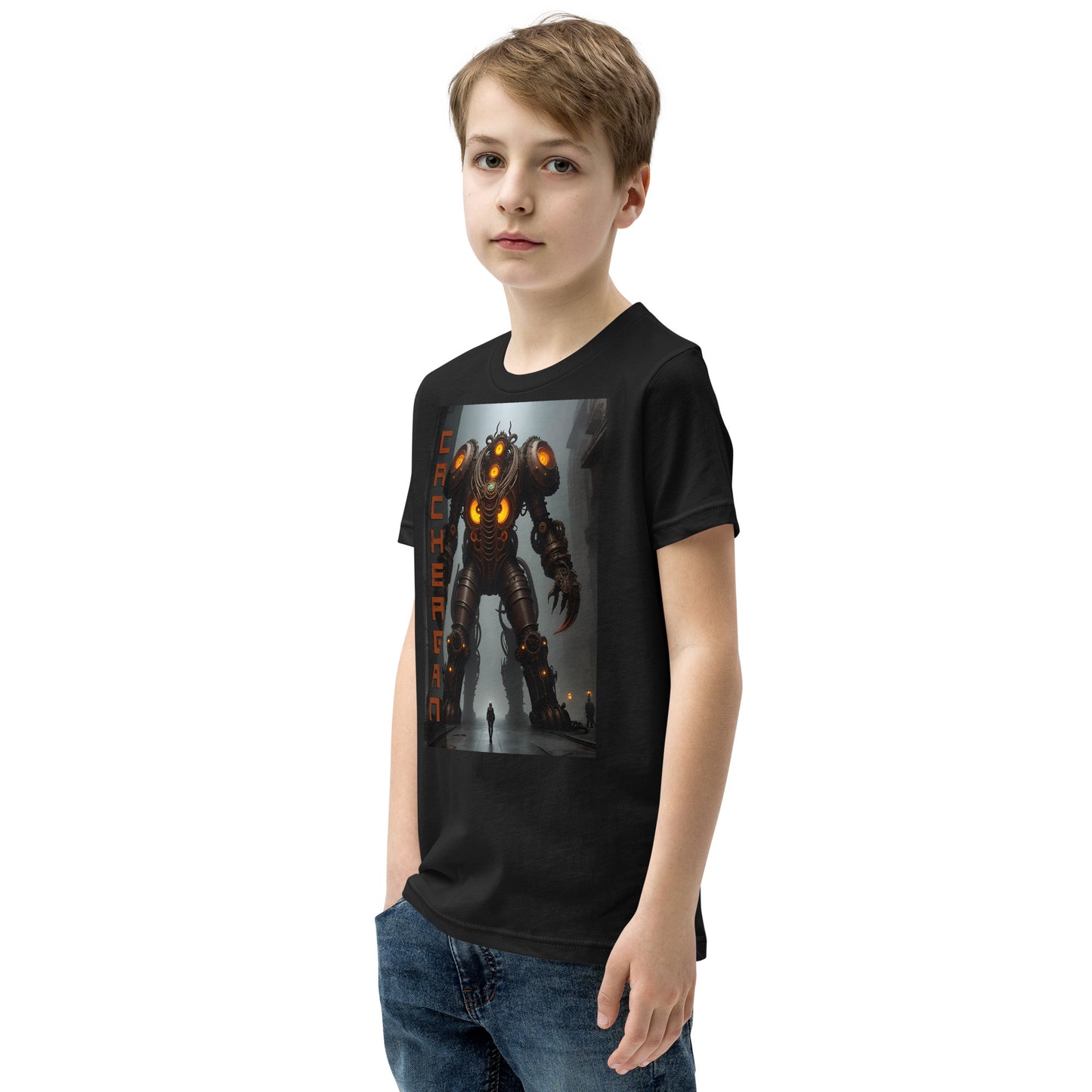 T-shirt a maniche corte per ragazzi. Collezione - Cachergan, Design - ANDRBEL STUDIO