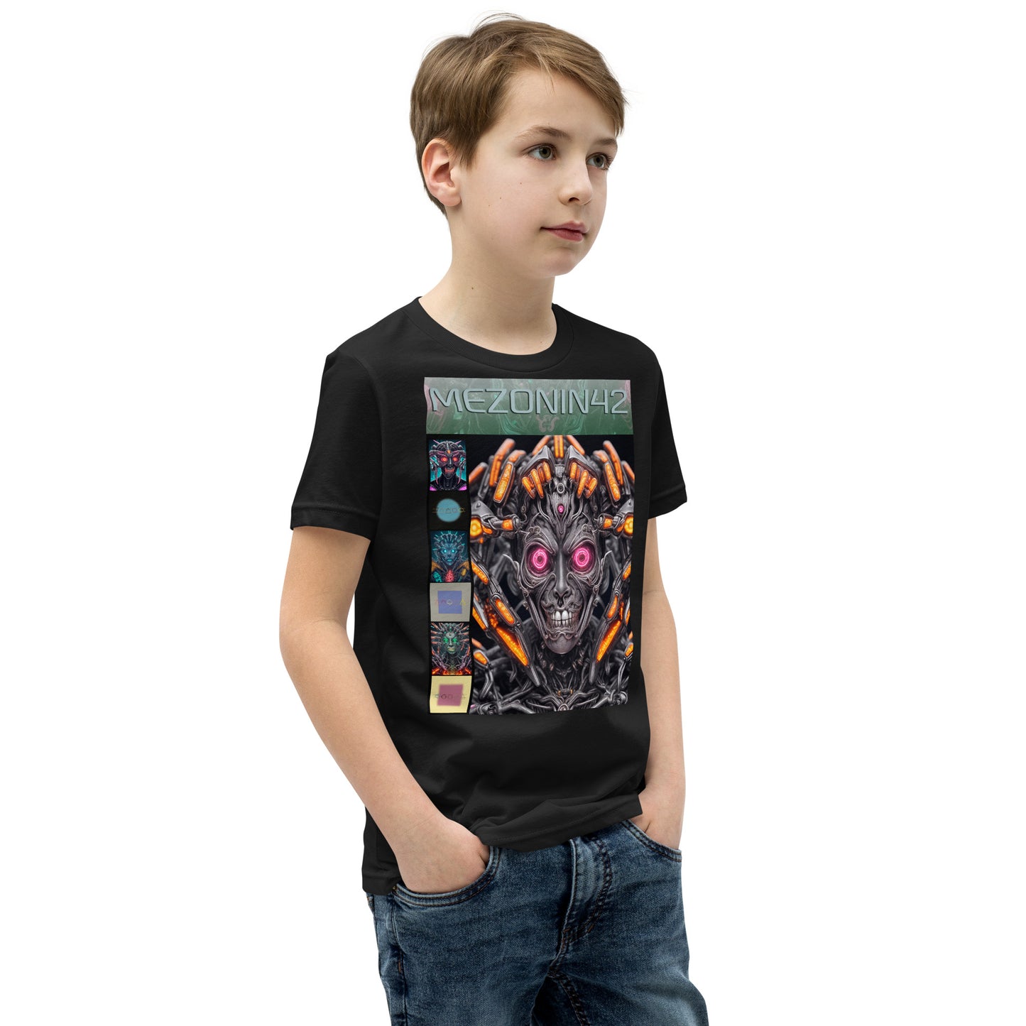 Youth Short Sleeve T-Shirt. Collection - MEZONIN 42, Design - ANDRBEL STUDIO