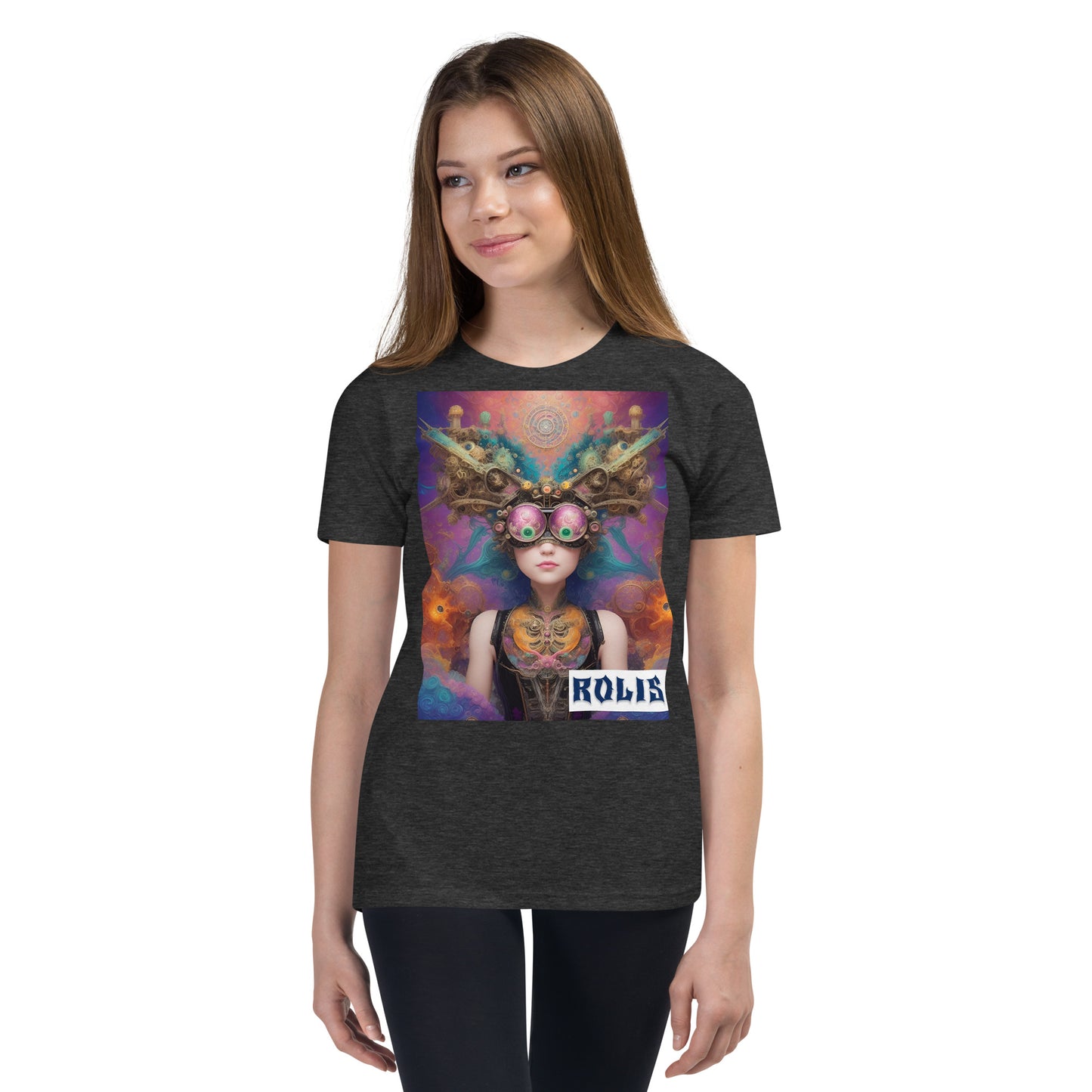 Youth Short Sleeve T-Shirt. Collection - ROLIS, Design - ANDRBEL STUDIO