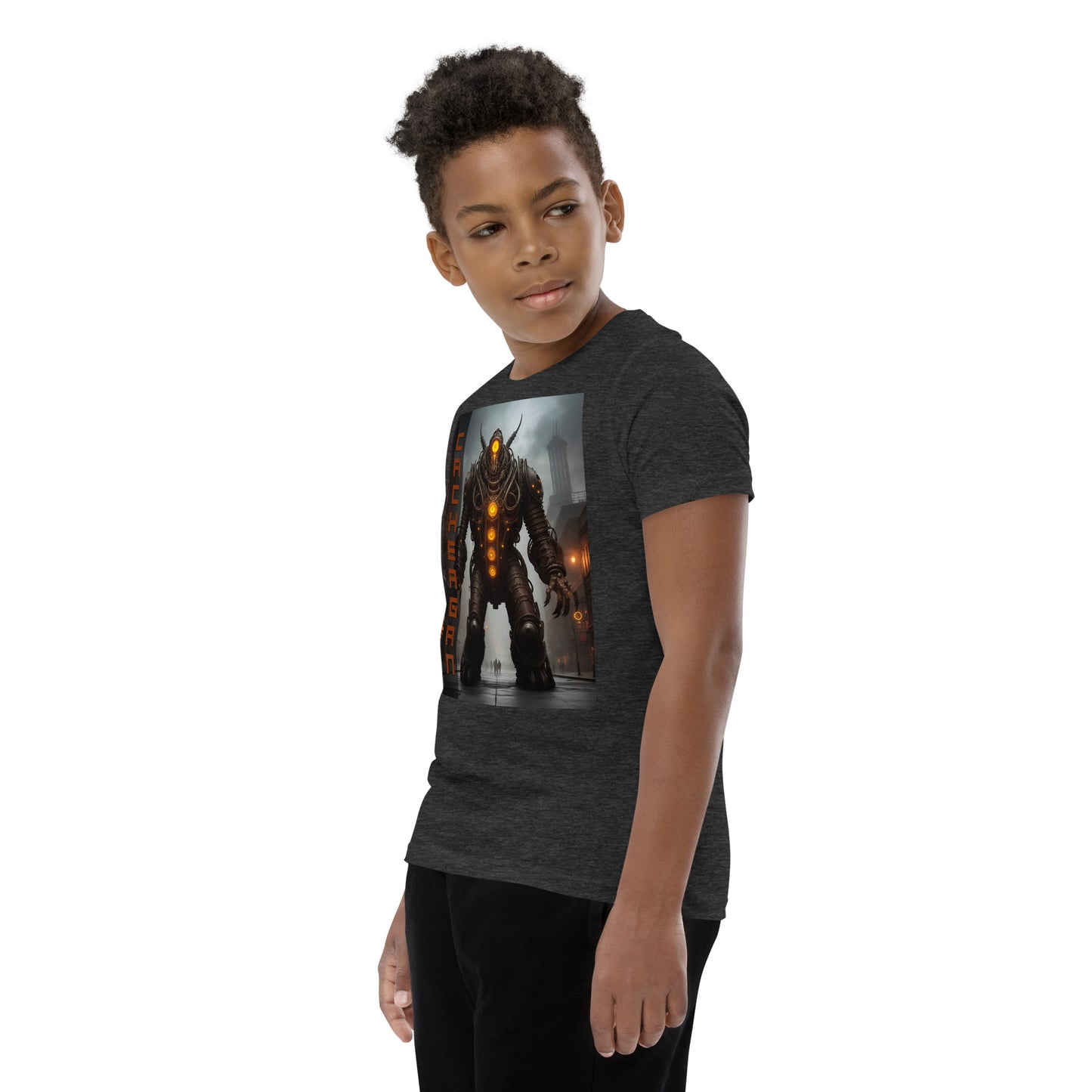T-shirt a maniche corte per ragazzi. Collezione - Cachergan, Design - ANDRBEL STUDIO