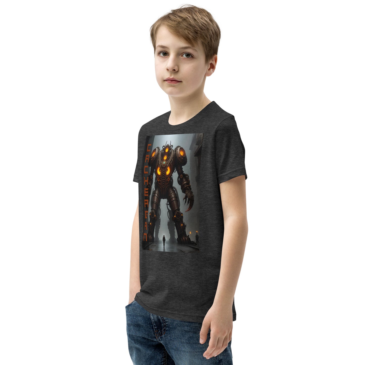 T-shirt a maniche corte per ragazzi. Collezione - Cachergan, Design - ANDRBEL STUDIO