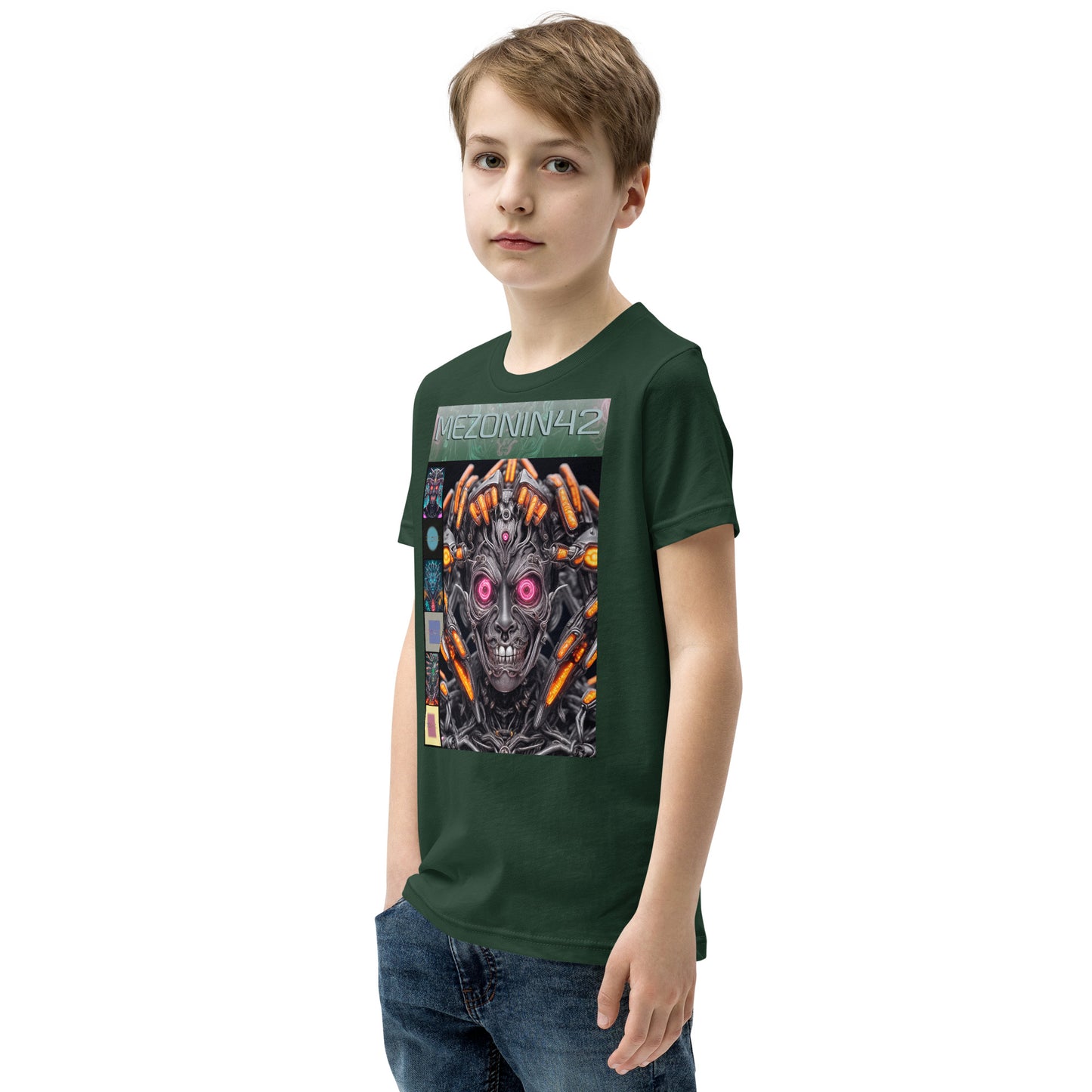 Youth Short Sleeve T-Shirt. Collection - MEZONIN 42, Design - ANDRBEL STUDIO