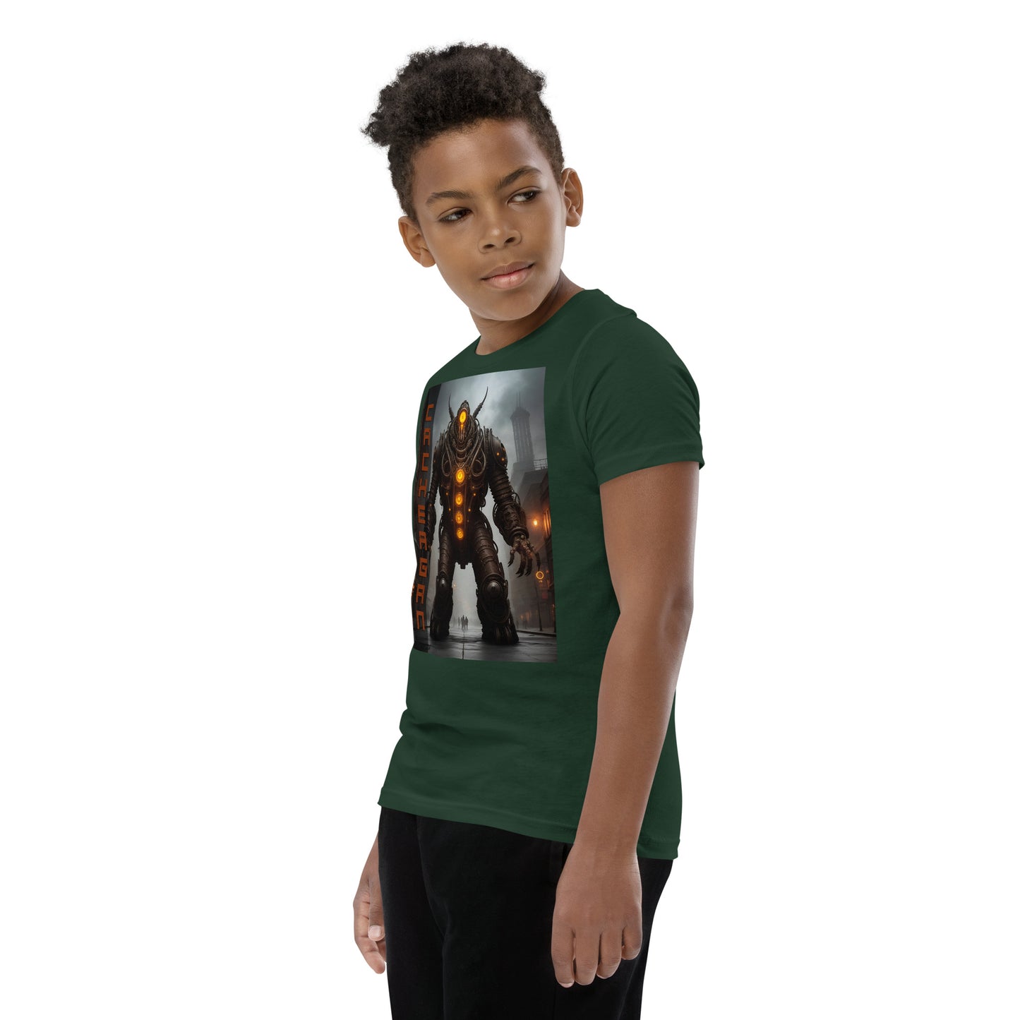 T-shirt a maniche corte per ragazzi. Collezione - Cachergan, Design - ANDRBEL STUDIO