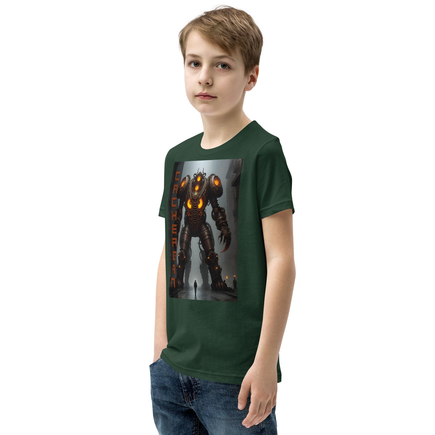 T-shirt a maniche corte per ragazzi. Collezione - Cachergan, Design - ANDRBEL STUDIO