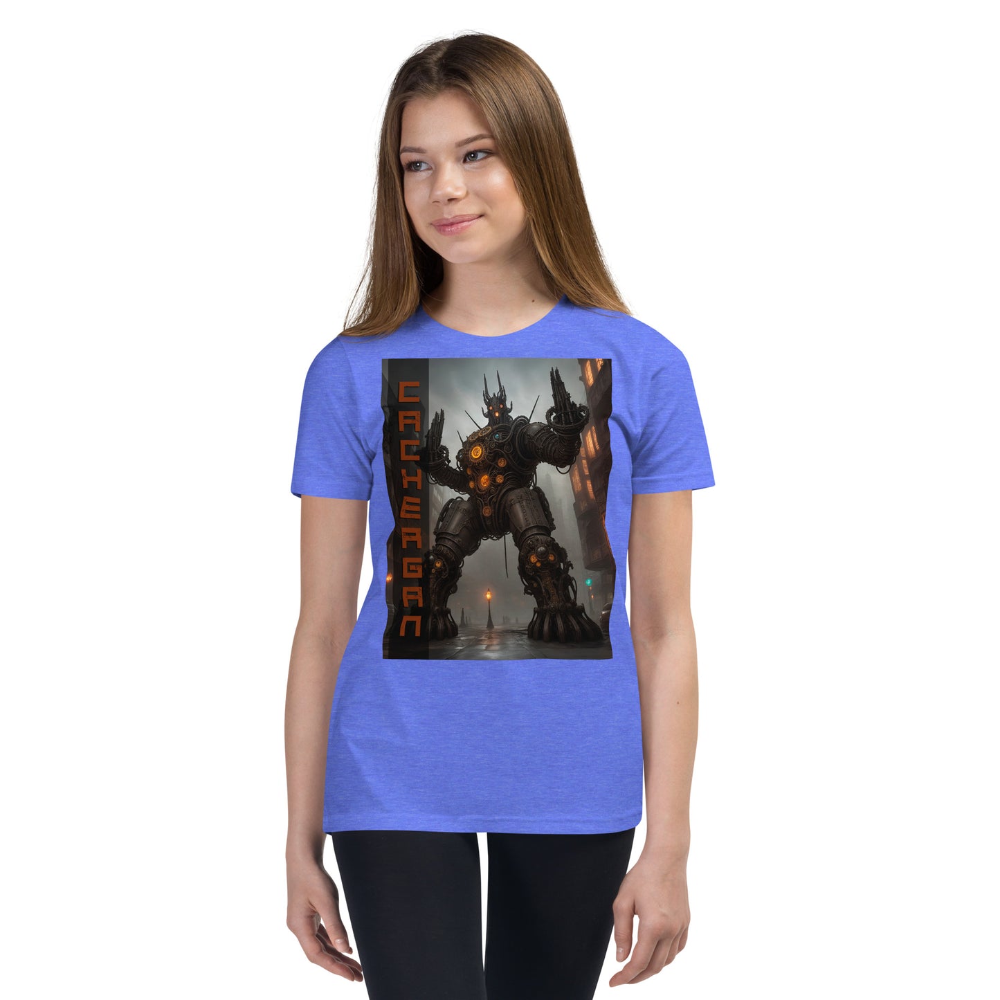T-shirt a maniche corte per ragazzi. Collezione - Cachergan, Design - ANDRBEL STUDIO