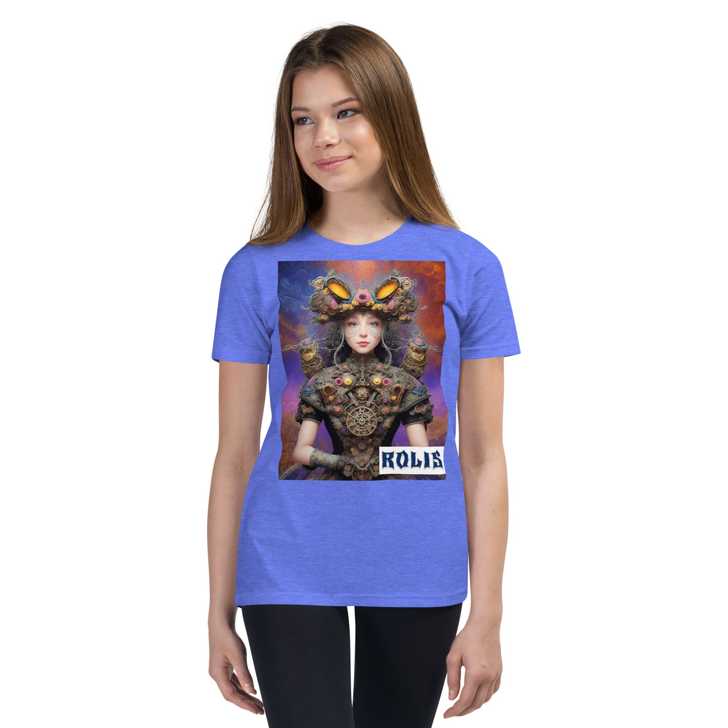 Youth Short Sleeve T-Shirt. Collection - ROLIS, Design - ANDRBEL STUDIO