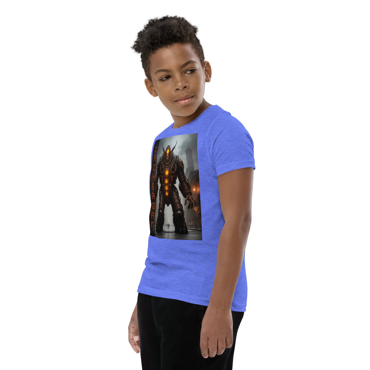 T-shirt a maniche corte per ragazzi. Collezione - Cachergan, Design - ANDRBEL STUDIO