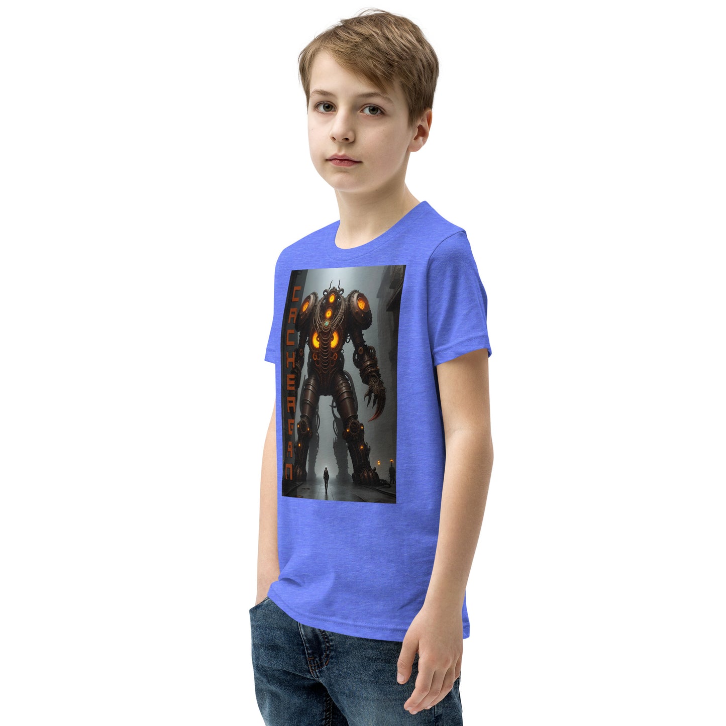 T-shirt a maniche corte per ragazzi. Collezione - Cachergan, Design - ANDRBEL STUDIO