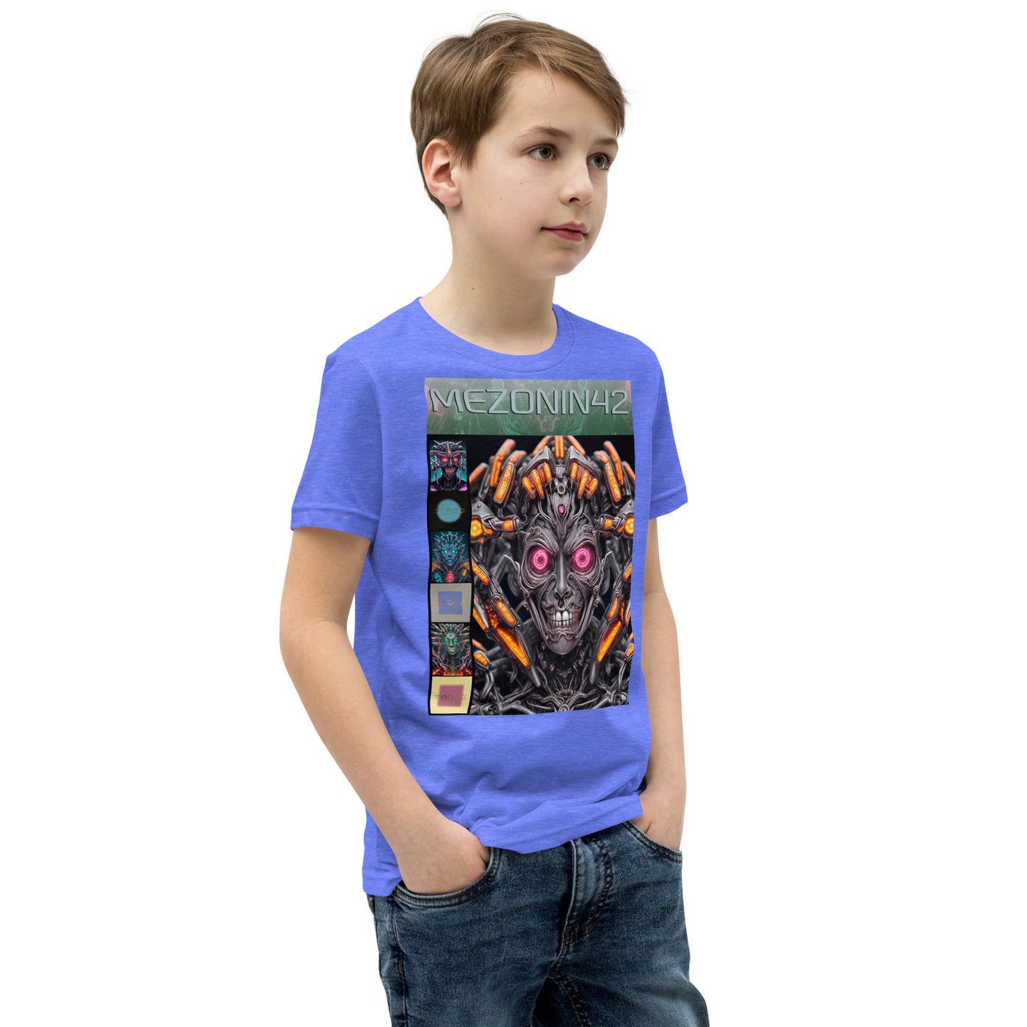 Youth Short Sleeve T-Shirt. Collection - MEZONIN 42, Design - ANDRBEL STUDIO