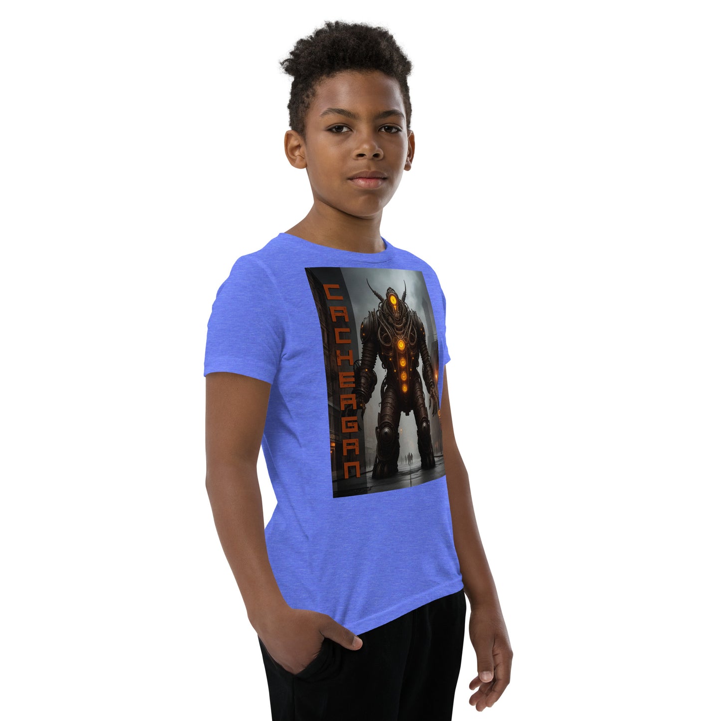 T-shirt a maniche corte per ragazzi. Collezione - Cachergan, Design - ANDRBEL STUDIO