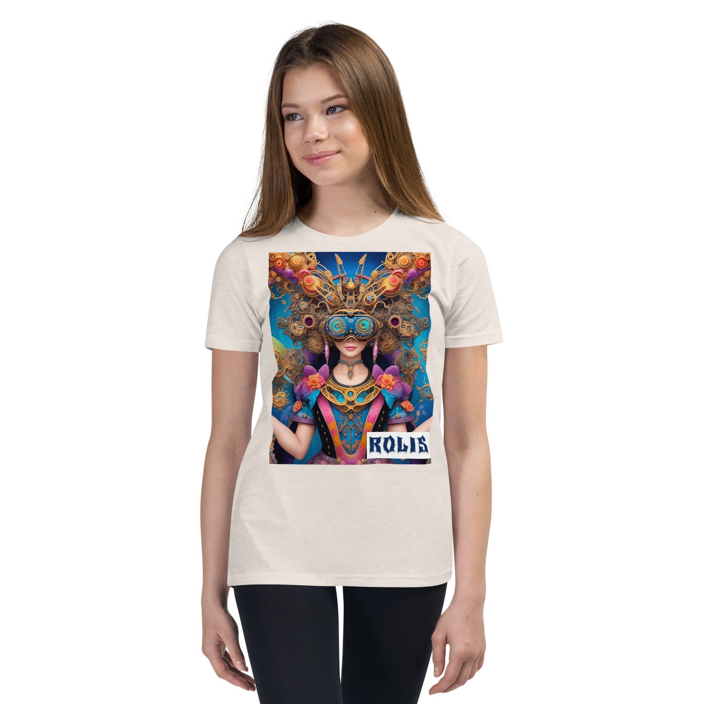Youth Short Sleeve T-Shirt. Collection - ROLIS, Design - ANDRBEL STUDIO
