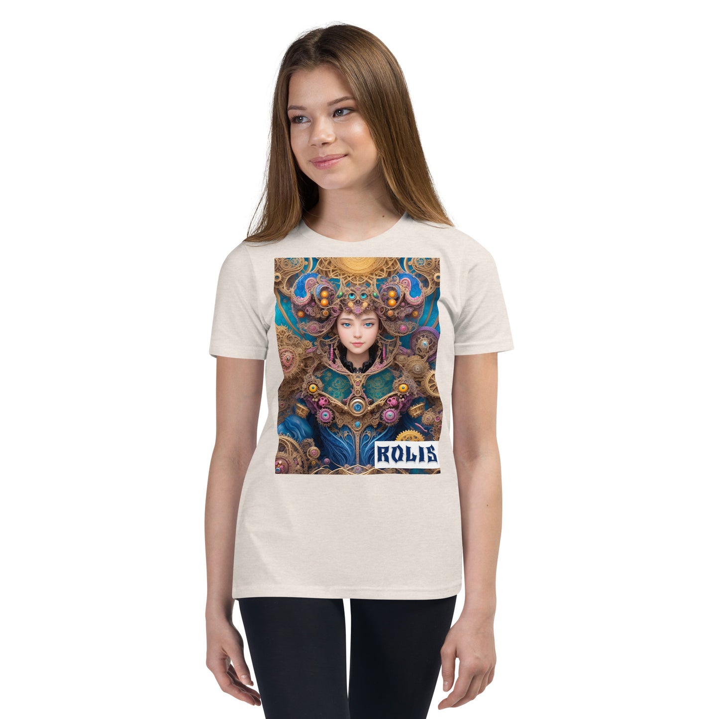 Youth Short Sleeve T-Shirt. Collection - ROLIS, Design - ANDRBEL STUDIO