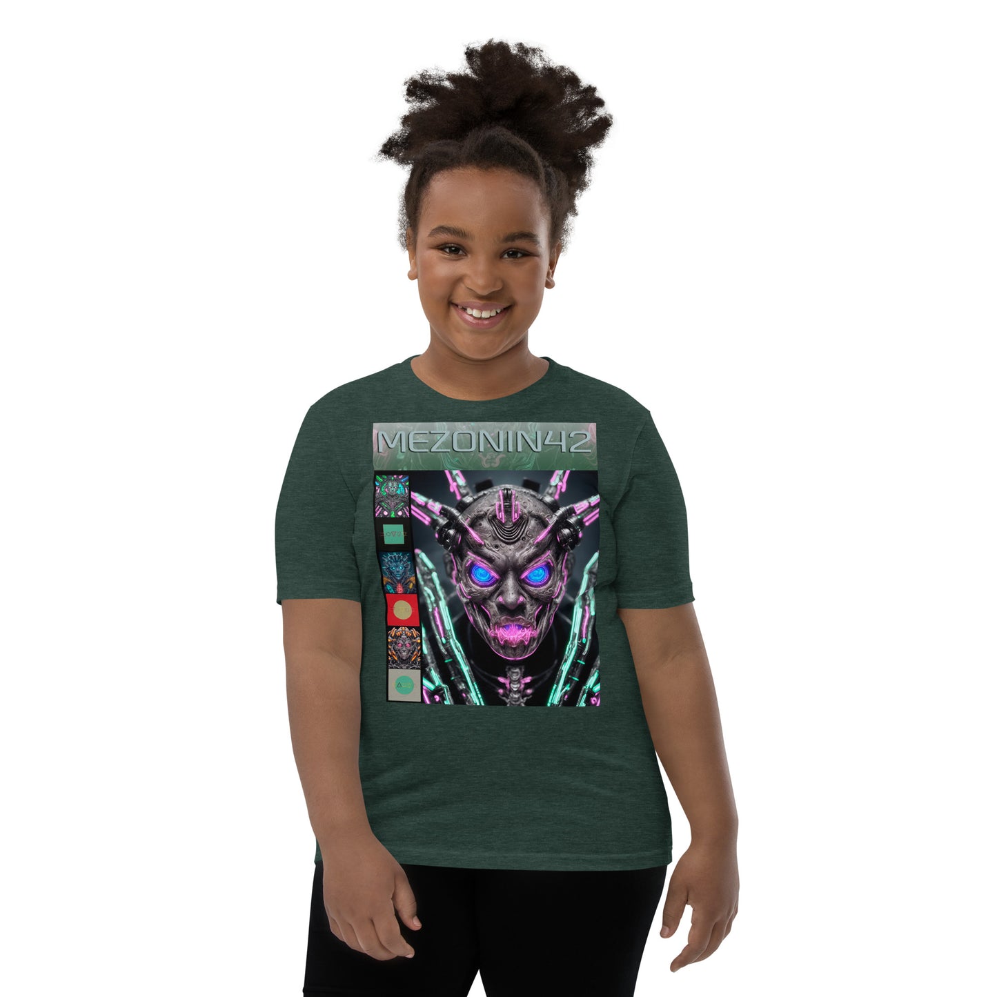 Youth Short Sleeve T-Shirt. Collection - MEZONIN 42, Design - ANDRBEL STUDIO